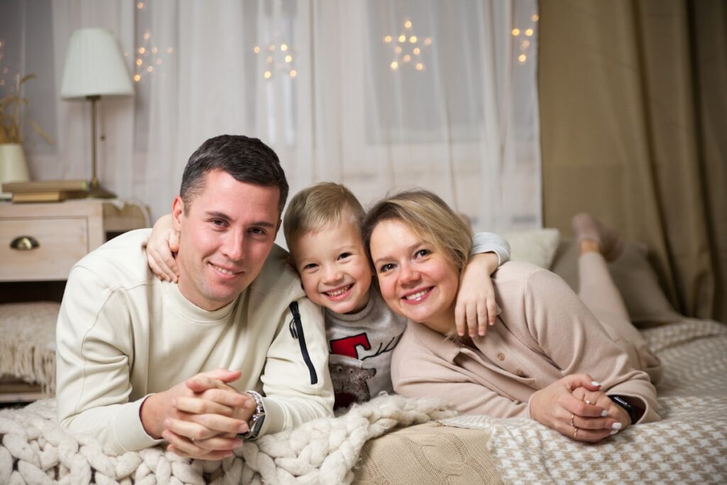 Family with young children at home – Texas employees cannot be fired for taking FMLA family medical leave