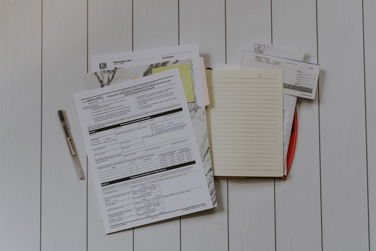 Stack of legal documents used in a Texas workplace retaliation evidence checklist